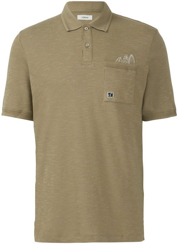 Poloshirt - Zacht - Korte Mouwen - Normale Pasvorm - Borduursel