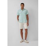 Katoenen Overhemd - Korte Mouwen - Kent-Kraag - Casual - Comfortabel