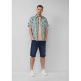 s.Oliver - Hemd - Regular-fit - Kent-kraag - All-over print