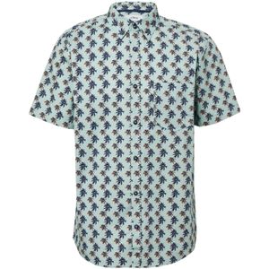 s.Oliver - Hemd - Regular-fit - Kent-kraag - All-over print