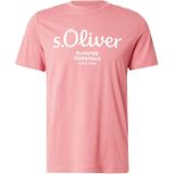 s.Oliver - Shirt - Framboos/Wit - T-shirt