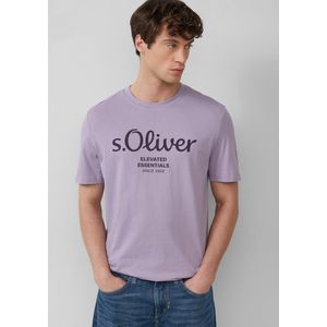 s.Oliver RED LABEL - T-shirt - Effen - Katoen - Regular Fit