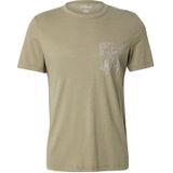 T-shirt - Gemêleerd Katoenblend - Normale Pasvorm - Korte Mouwen - Ronde Hals