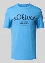 s.Oliver RED LABEL - T-shirt - Effen - Katoen - Korte Mouwen