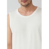 s.Oliver - T-shirt - Wit - Regular Fit - Mouwloos