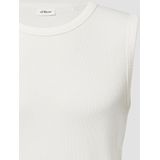 s.Oliver - T-shirt - Wit - Regular Fit - Mouwloos