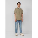 Poloshirt - Katoenen Piqué - Normale Pasvorm - Korte Mouwen