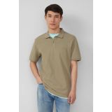 Poloshirt - Katoenen Piqué - Normale Pasvorm - Korte Mouwen