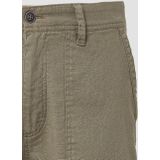 s.Oliver - Bermuda Short - Donkergroen - Linnen