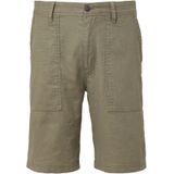 s.Oliver - Bermuda Short - Donkergroen - Linnen