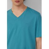 s.Oliver RED LABEL - T-shirt - Effen - Katoen - Regular Fit - V-hals