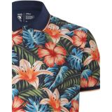 s.Oliver - Big Size - Polo - Multi - Korte Mouwen - Regular Fit