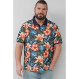 s.Oliver - Big Size - Polo - Multi - Korte Mouwen - Regular Fit