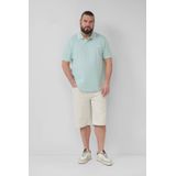 s.Oliver Big Size - Polo - Mintgroen - Regular Fit - Korte Mouwen