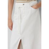 s.Oliver - Maxi Jeansrok - A-vorm - Used Look - 5-pocket ontwerp