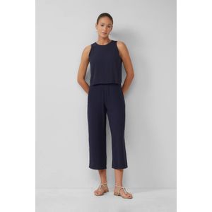 s.Oliver BLACK LABEL - Jumpsuit - Regular Fit - Effen - Verkort - Chiffon