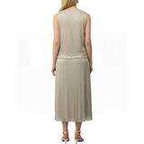 Beige Trenchcoat - Bovenmateriaal 49% - Reverskraag - Lange Mouwen