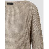 Gebreide Trui - Tweekleurig - Ontspannen Pasvorm