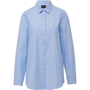 s.Oliver BLACK LABEL - Blouse - Katoen - Gestreept - Popeline