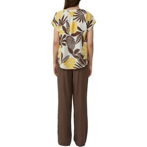 Blouse - Gerimpelde Details - Luchtig - All-Over Print