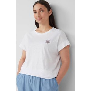 T-shirt - Katoen - Relaxed-fit - Met Opvallend Artwork