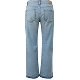 Jeans - Denim Broek - Katoenblend - Straight-leg - Mid-rise Pasvorm