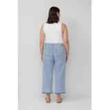 Jeans - Denim Broek - Katoenblend - Straight-leg - Mid-rise Pasvorm