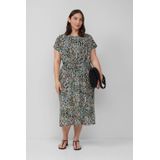 Jurk - Midi-jurk - Zacht Stretchkatoen