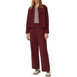 Broek - Wijde Pijpen - Hoog Uitgesneden Pasvorm - Plooien