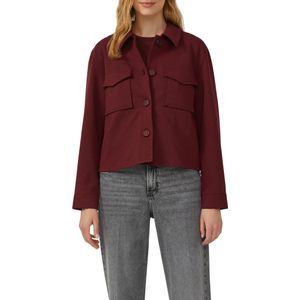 Binnenjas - Relaxed-fit - Getextureerde Jersey - Ongevoerd - Slimme Kraag