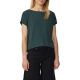 T-shirt - Jersey - Oversized Schouders - Ronde Hals - Viscosemix