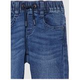 Jeans - Joggingjeans - Rechte Broek - Middelhoge Taille - Katoenstretch