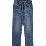 Jeans - Joggingjeans - Rechte Broek - Middelhoge Taille - Katoenstretch