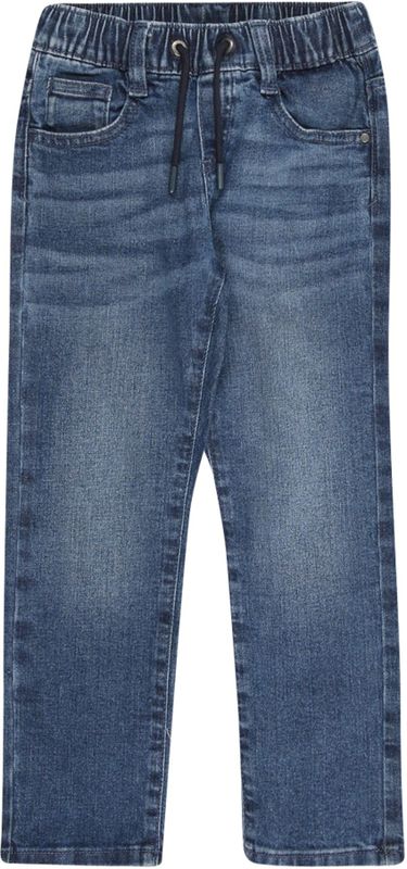 Jeans - Joggingjeans - Rechte Broek - Middelhoge Taille - Katoenstretch