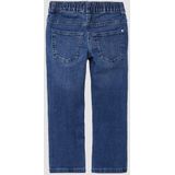 Jeans - Joggingjeans - Rechte Broek - Middelhoge Taille - Katoenstretch