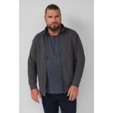 Sweatshirt Jas - Sportief - Met Stehkragen en Label-Print