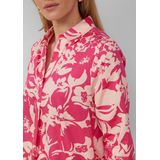 A-lijn Jurk - Korte Poplin Jurk - 3/4 Mouwen - Normale Pasvorm