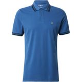 Poloshirt - Blauw - Korte Mouwen - Polokraag - Logoborduursel
