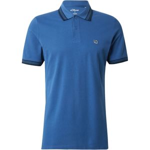 Poloshirt - Blauw - Korte Mouwen - Polokraag - Logoborduursel