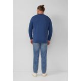 s.Oliver - Big Size - Gebreide Trui - Blauw