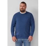 s.Oliver - Big Size - Gebreide Trui - Blauw