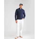 s.Oliver - Gebreide Trui - Navy - Met Rits