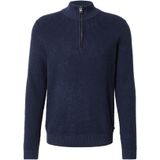 s.Oliver - Gebreide Trui - Navy - Met Rits