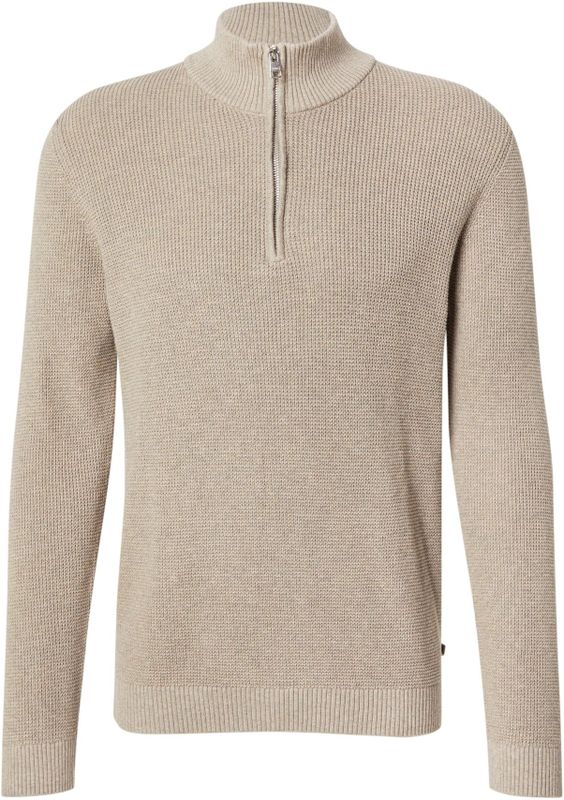 Gebreide Trui - Katoen - Troyer-kraag