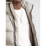 s.Oliver - Gebreide Trui - Dk Beige - Lange Mouw - Grof-Breisel