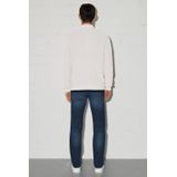 Gebreide Trui - Katoen - Troyer-kraag