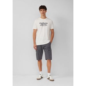 s.Oliver poloshirt heren 10.3.11.13.121.2024581 , Grijs , S