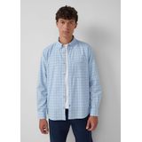 s.Oliver - Hemd - Geruit - Zacht Katoen - Normale Pasvorm