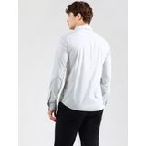 Shirt - Popeline - Zacht - Elastisch - Slanke Pasvorm - Kent Kraag - Casual