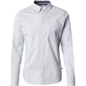 Shirt - Popeline - Zacht - Elastisch - Slanke Pasvorm - Kent Kraag - Casual